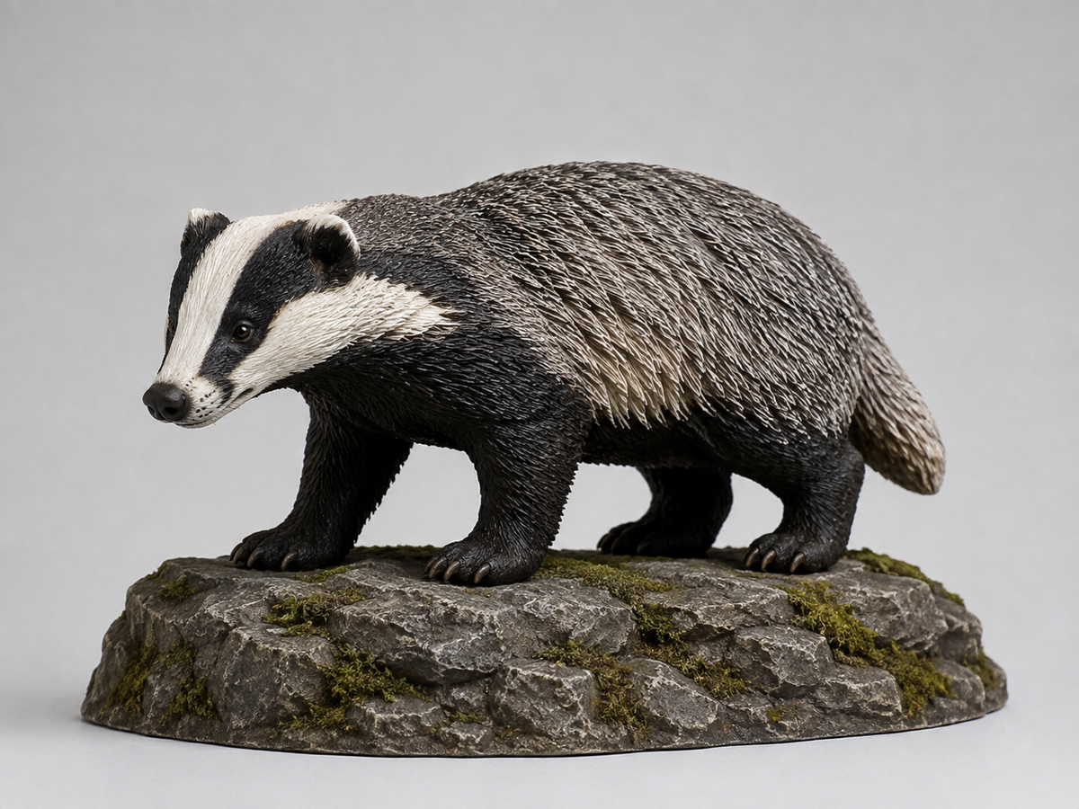 WildForge3D – Dachs Detailreiche dachs-Figur – 3D-Druck